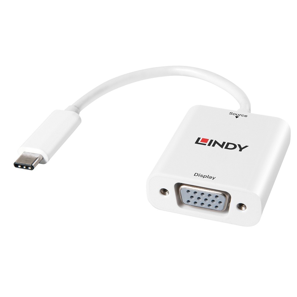 Lindy USB Type C to VGA Converter