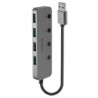 4 Port USB 3.0 Hub with On/Off Switches