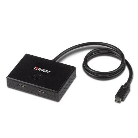 2 Port USB 3.2 Gen 2 Type C Bi-Directional Switch