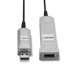 Lindy 50m Hybrid USB 3.0 Cable
