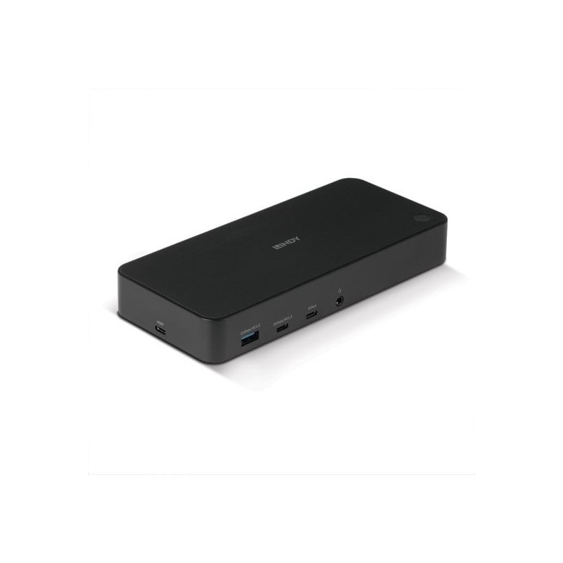 DST-Pro Universal Laptop Docking Station | USB-C and USB-A | 3x 4K HDMI/DP | 100W PD