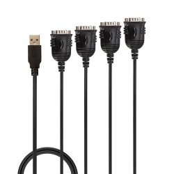 Lindy USB to 4 Port Serial Converter