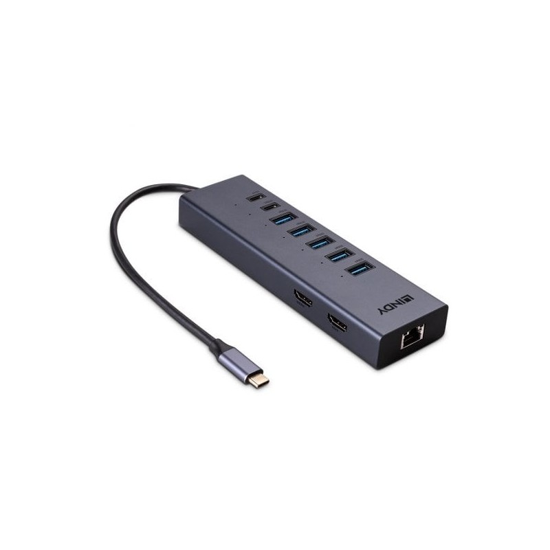 DST-Mini Duo Laptop Docking Station | USB-C | 2x 4K HDMI | Pass-Through Charging DST-Mini Duo Laptop Docking Station | USB-C | 2x 4K HDMI | Pass-Through Charging