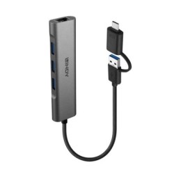USB 3.2 Gen 1 Hub and Gigabit Ethernet Converter