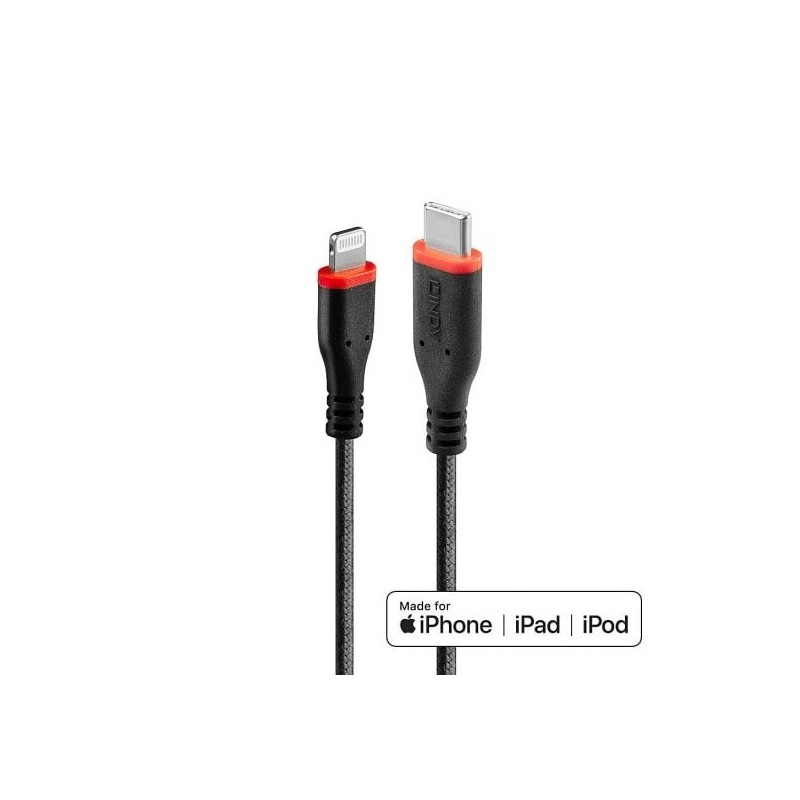 0.5m Reinforced USB Type C to Lightning Charge and Sync Cable 0.5m Reinforced USB Type C to Lightning Charge and Sync Cable