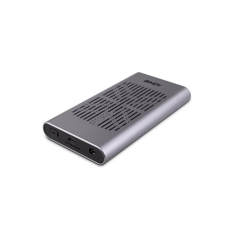 USB 3.2 Gen 2x2 Dual M.2 NVMe SSD Enclosure with Clone Feature
