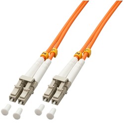 Lindy 1m LC-LC OM2 50 125 Fibre Optic Patch Cable