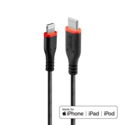 2m Reinforced USB Type C to Lightning Charge and Sync Cable