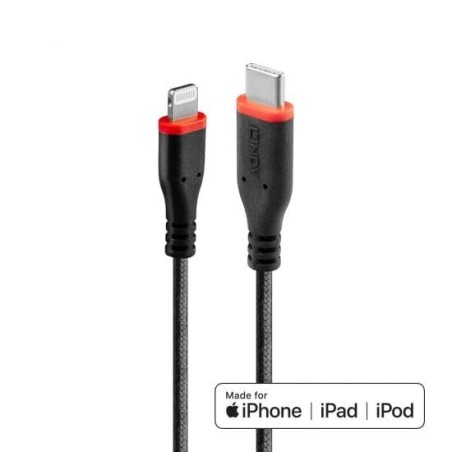 2m Reinforced USB Type C to Lightning Charge and Sync Cable