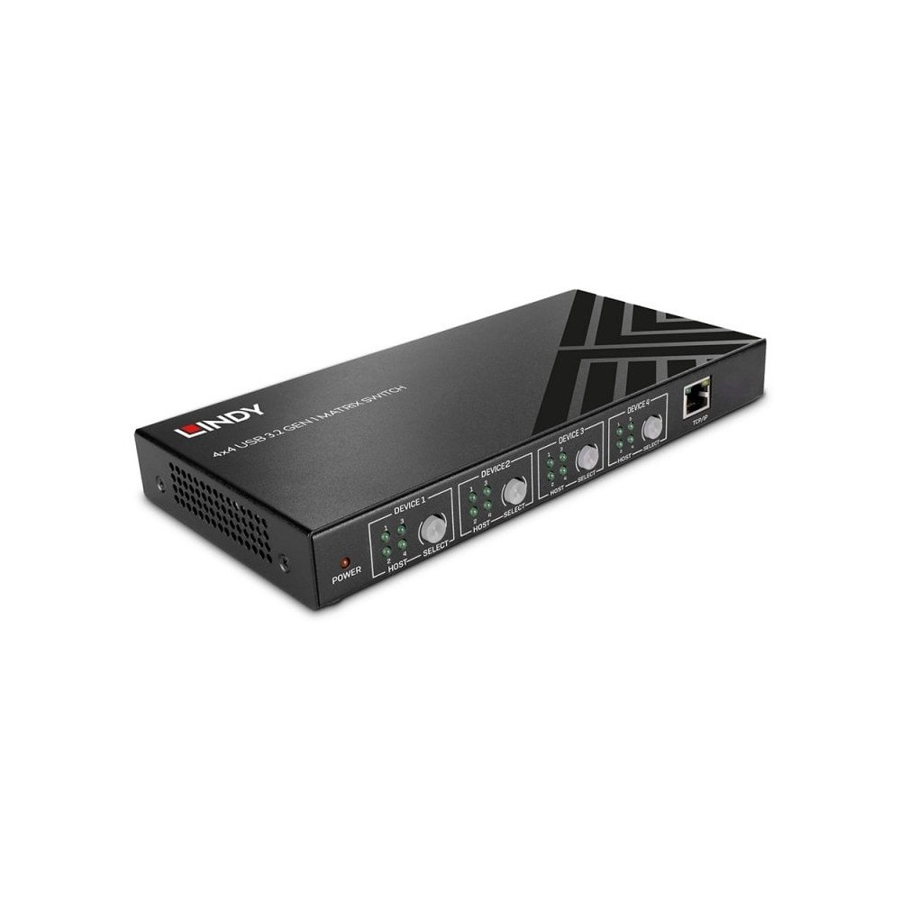 Lindy 4x4 USB 3.2 Gen 1 Matrix Switch