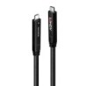 10m USB 3.2 10Gbps and DP 1.4 Type C Fibre Optic Hybrid Cable