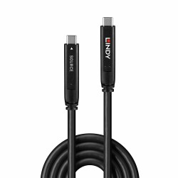 Lindy 15m USB 3.2 Gen 2 & DP 1.4 Type C Hybrid Cable