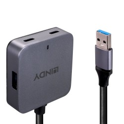 Lindy 5m USB 3.0 Hub 4 Ports