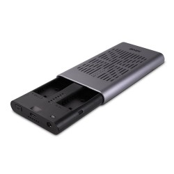 Lindy USB 3.2 Gen 2x2 Dual M.2 NVMe SSD Enclosure with Clone Feature