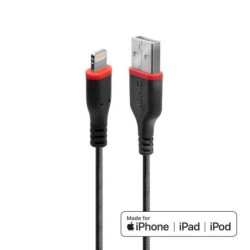 2m Reinforced USB Type A to Lightning Charge and Sync Cable