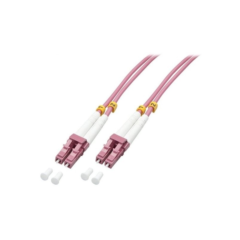 5m Fibre Optic Cable LC/LC OM4