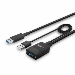 Lindy 35m Hybrid USB 3.2 Gen 2 Type A Cable