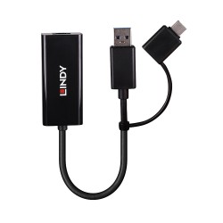 Lindy USB 3.2 Gen 1 Gigabit Ethernet Converter