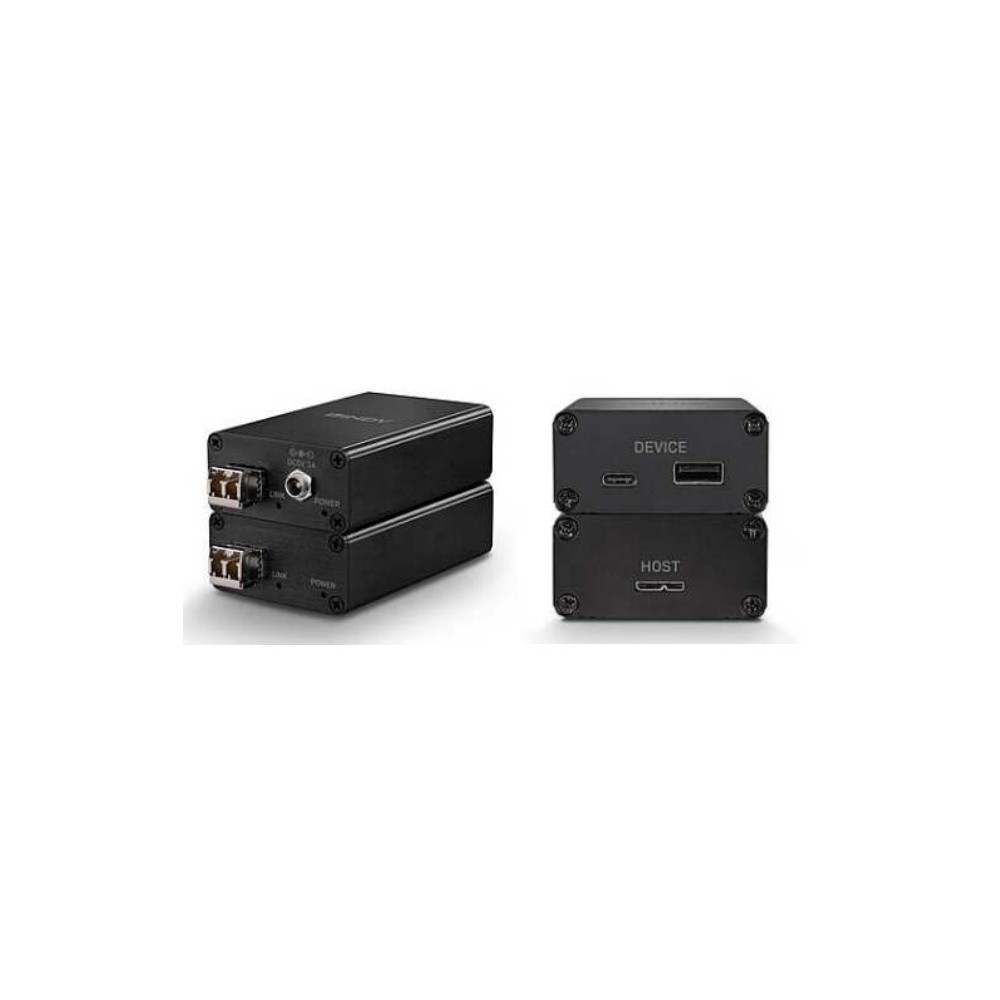 Lindy 43363 network extender Network transmitter & receiver Black