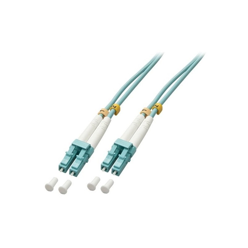 50m LC-LC OM3 50/125 Fibre Optic Patch Cable