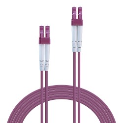 Lindy 2m LC-LC OM4 50 125 Fibre Optic Patch Cable