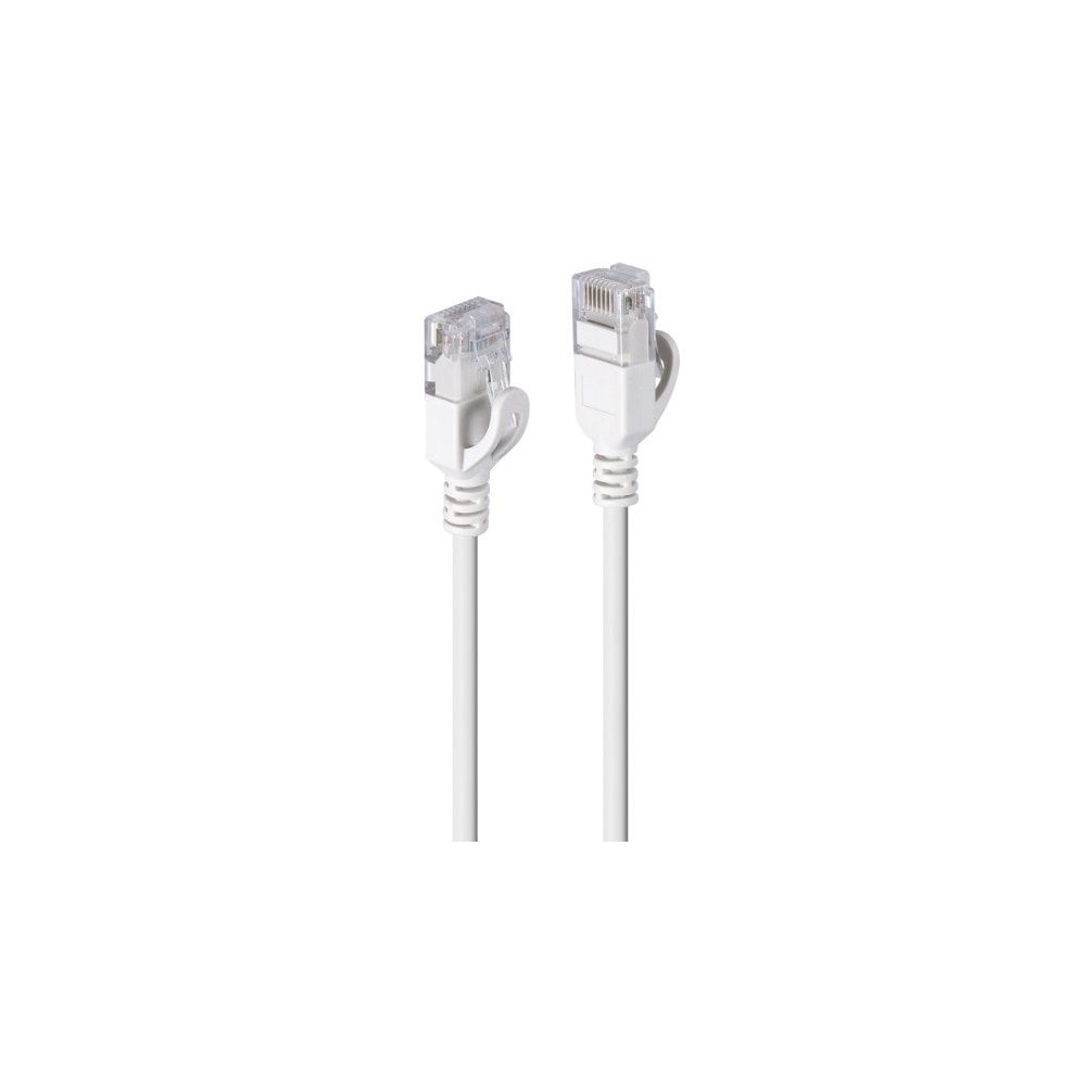 Lindy 0.3m Cat.6A U UTP Ultra Slim Network Cable, Grey