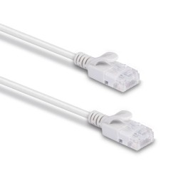 Lindy 0.3m Cat.6A U UTP Ultra Slim Network Cable, Grey