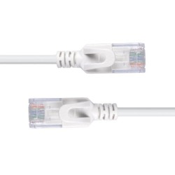 Lindy 0.3m Cat.6A U UTP Ultra Slim Network Cable, Grey