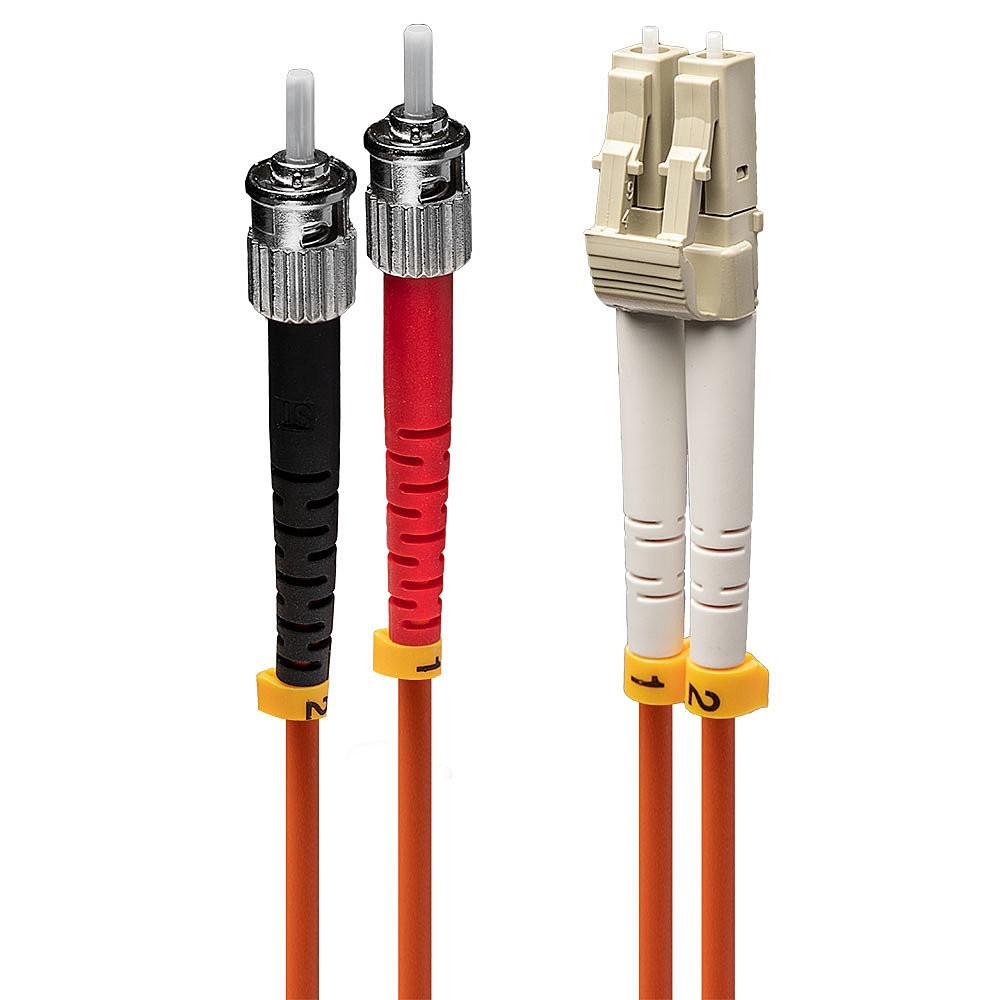 Lindy 2m LC-ST OM2 50 125 Fibre Optic Patch Cable