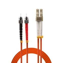Lindy 10m LC-ST OM2 50 125 Fibre Optic Patch Cable