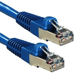 Lindy 47145 networking cable Blue 0.3 m Cat6a S FTP (S-STP)