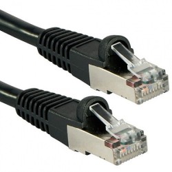 Lindy 47176 networking cable Black 0.5 m Cat6 S FTP (S-STP)