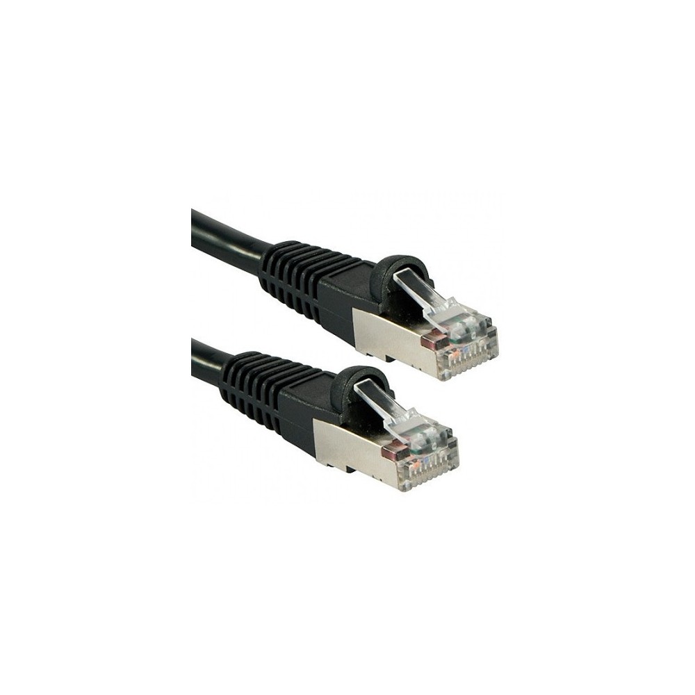 Lindy 47176 networking cable Black 0.5 m Cat6 S FTP (S-STP)