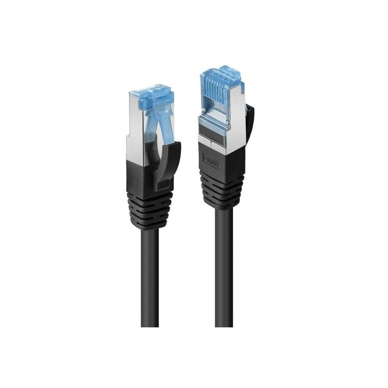 30m Cat.6A S/FTP LSZH Snagless Gigabit Network Cable, Black 30m Cat.6A S/FTP LSZH Snagless Gigabit Network Cable, Black