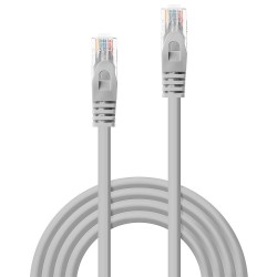 Lindy 100m Cat.5e U UTP Network Cable, Grey