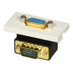 Lindy Right Angled VGA Snap-in Block