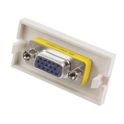 Lindy VGA Female to Female Snap-in Block