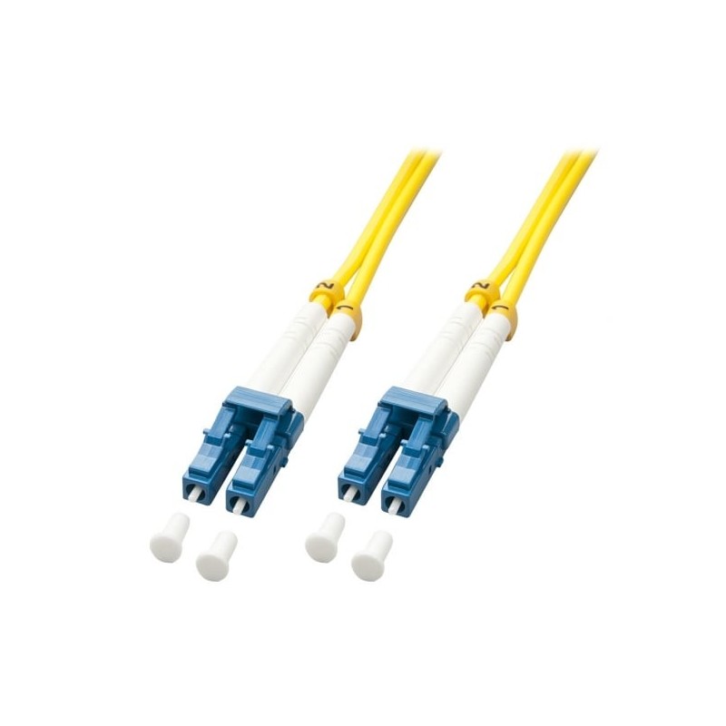 2m LC-LC OS2 9/125 Fibre Optic Patch Cable
