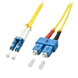 20m LC-SC OS2 9/125 Fibre Optic Patch Cable