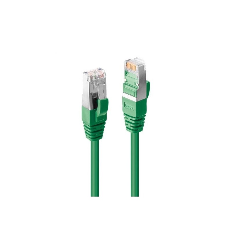 7.5m CAT6a S/FTP LS0H Snagless Gigabit Network Cable, Green 7.5m CAT6a S/FTP LS0H Snagless Gigabit Network Cable, Green