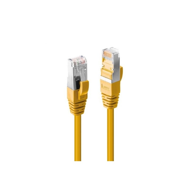 5m CAT6a S/FTP LS0H Snagless Gigabit Network Cable, Yellow 5m CAT6a S/FTP LS0H Snagless Gigabit Network Cable, Yellow