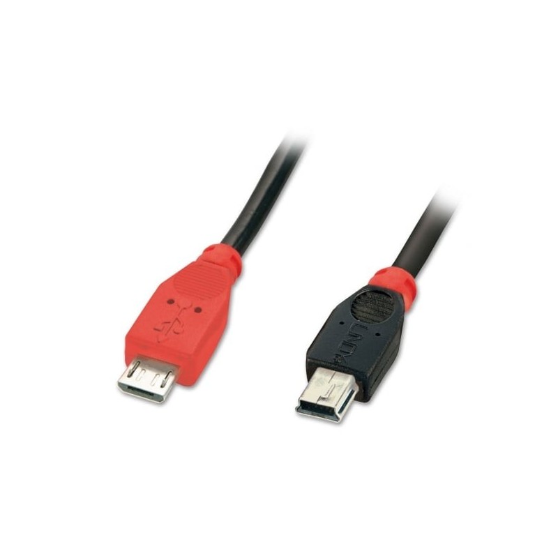 1m USB 2.0 Type Micro-B to Mini-B OTG Cable 1m USB 2.0 Type Micro-B to Mini-B OTG Cable