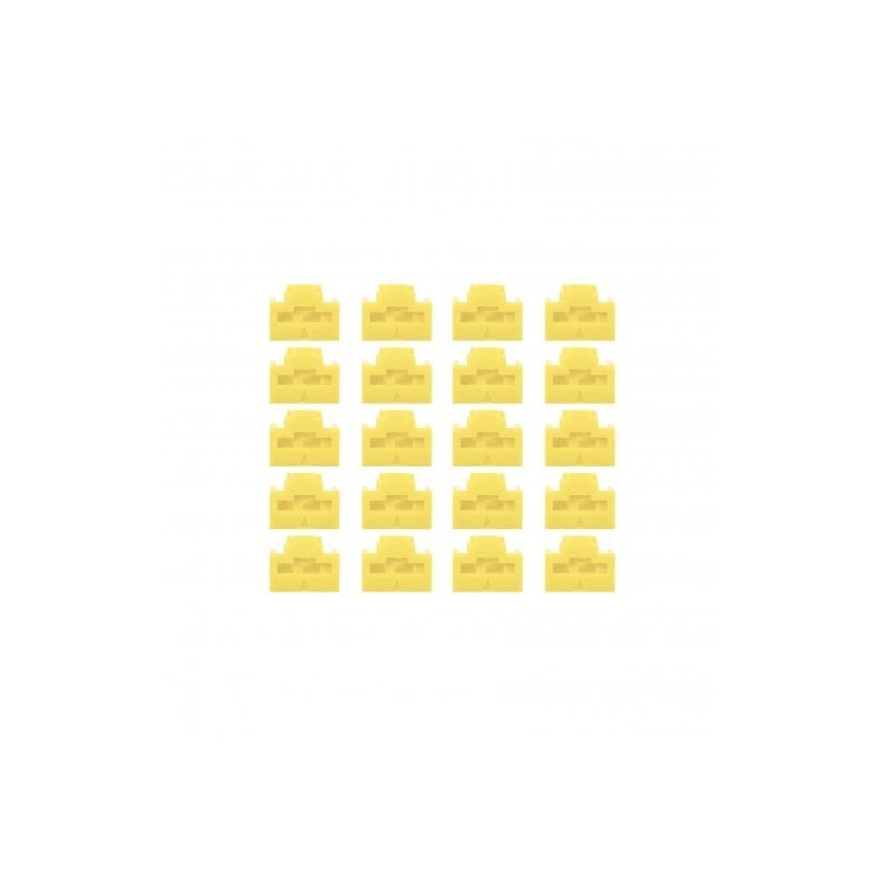 RJ45 Port Locks YELLOW 20pcs RJ45 Port Locks YELLOW 20pcs