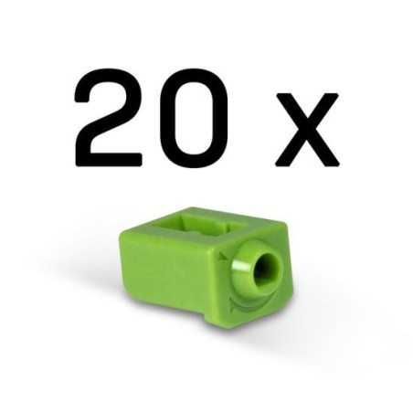 Pack of 20 SFP Locks – GREEN (Key Not Included)