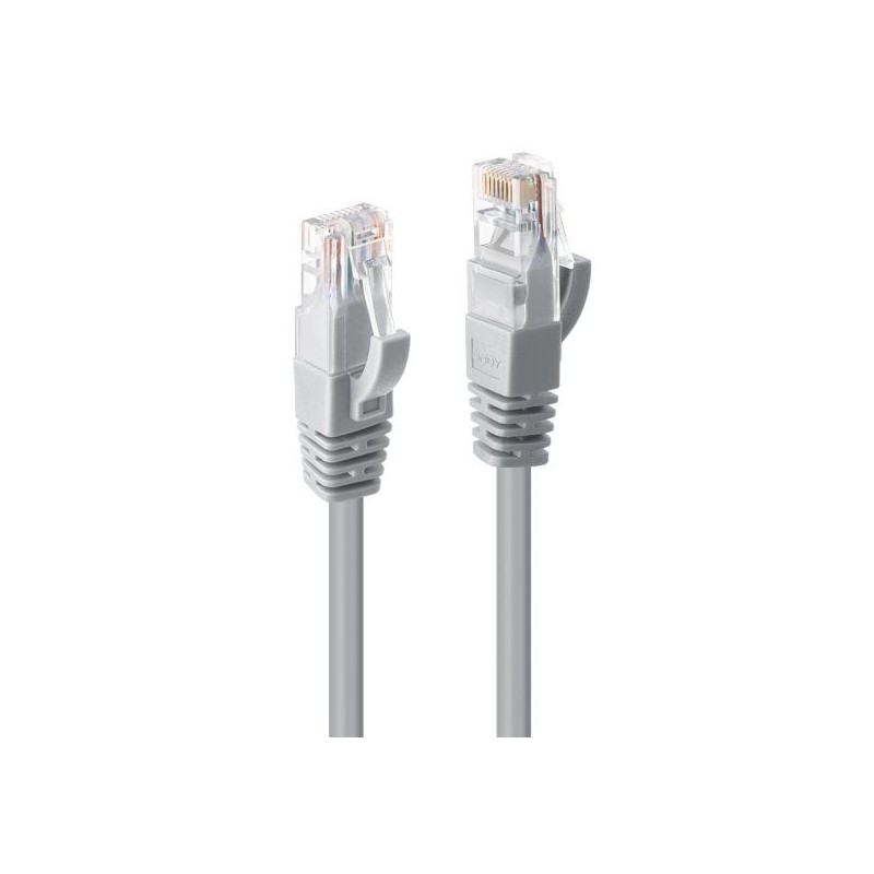 7.5m Cat.6 U/UTP Network Cable, Grey