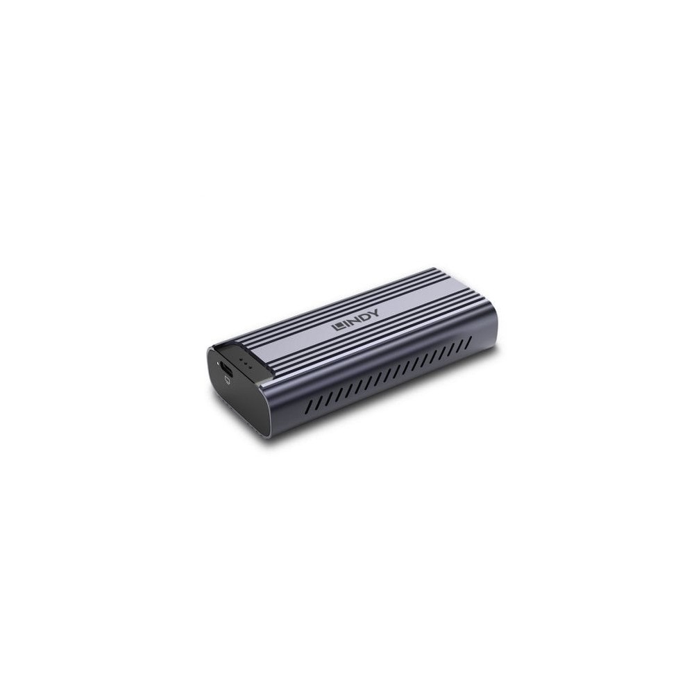 Lindy 43394 storage drive enclosure SSD enclosure Grey M.2