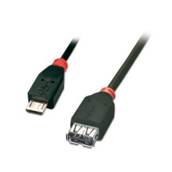0.5m USB 2.0 Type Micro-B to A OTG Cable