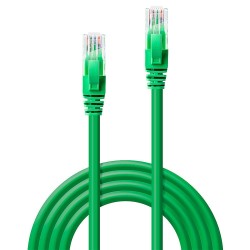 Lindy 3m Cat.6 U UTP Network Cable, Green