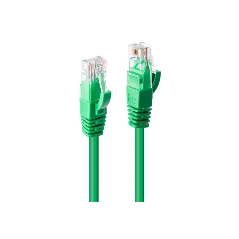 2m Cat.6 U/UTP Network Cable, Green