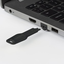 Lindy RJ-45 Port Blocker key, Black